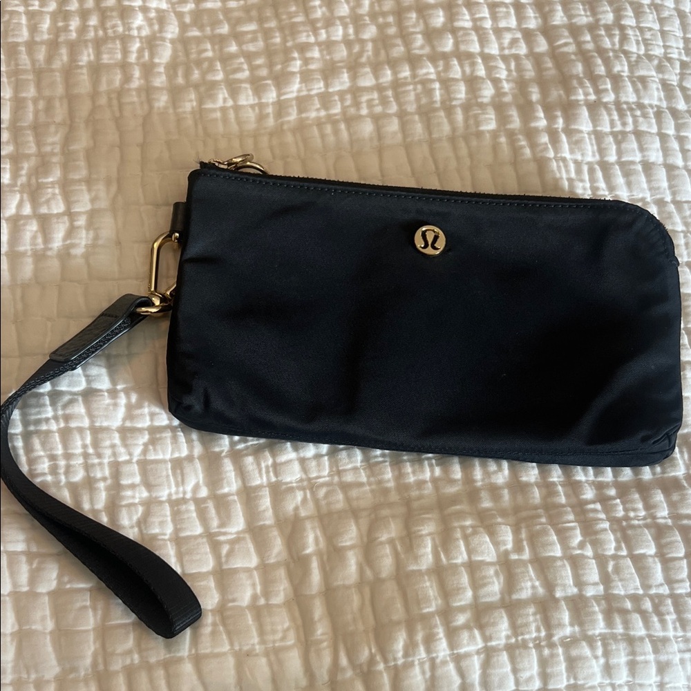 lululemon athletica Black Wristlet